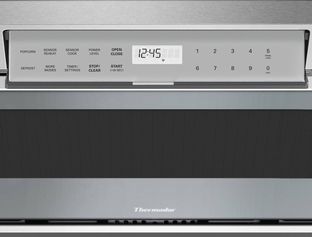 Thermador - Masterpiece and Professional Series 1.2 Cu. Ft. Smart Microwave Drawer with Sensor Cooking Controls - Stainless Steel