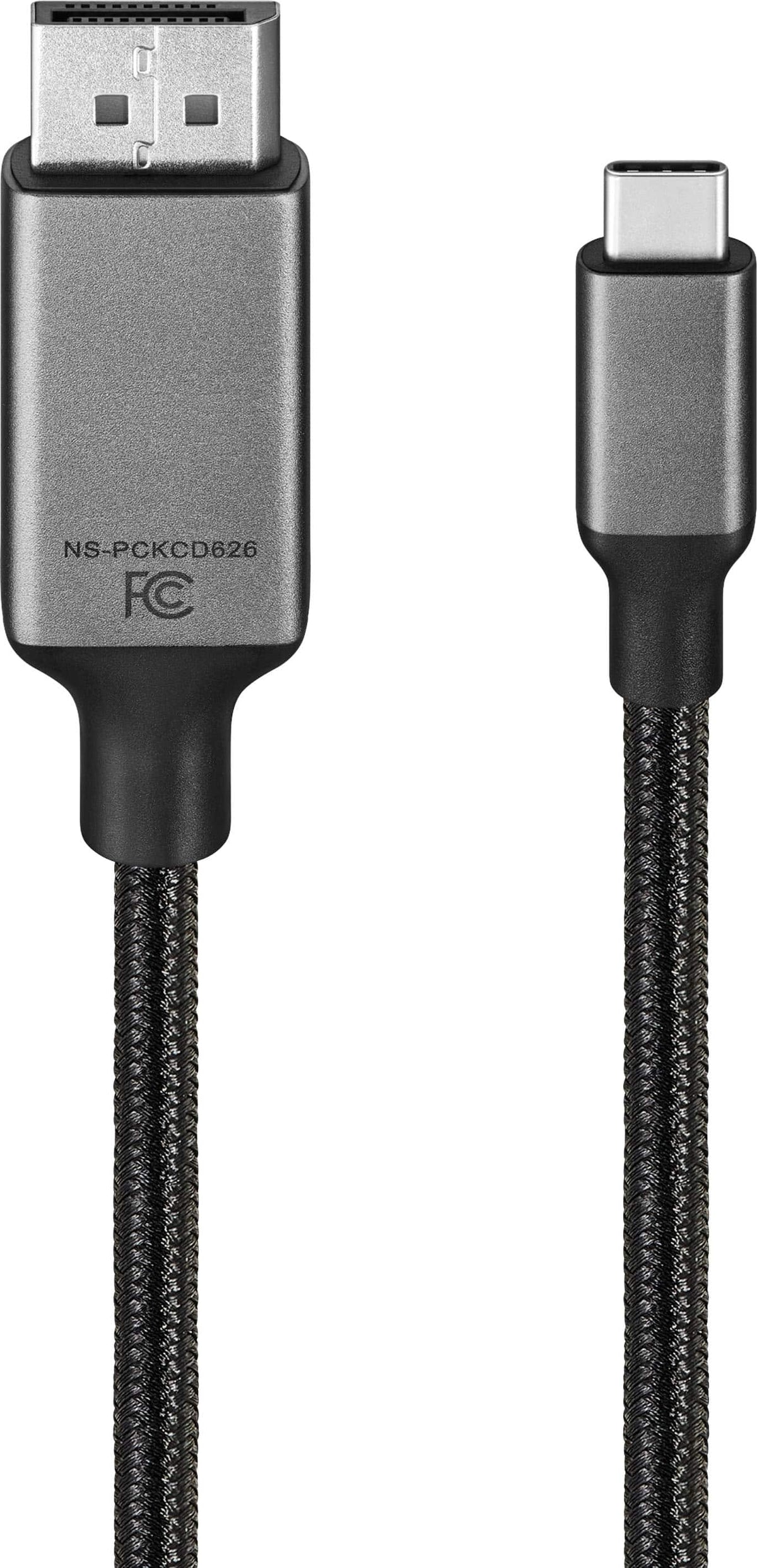 Insignia™ - 6 ft. USB-C to DisplayPort Cable - Black