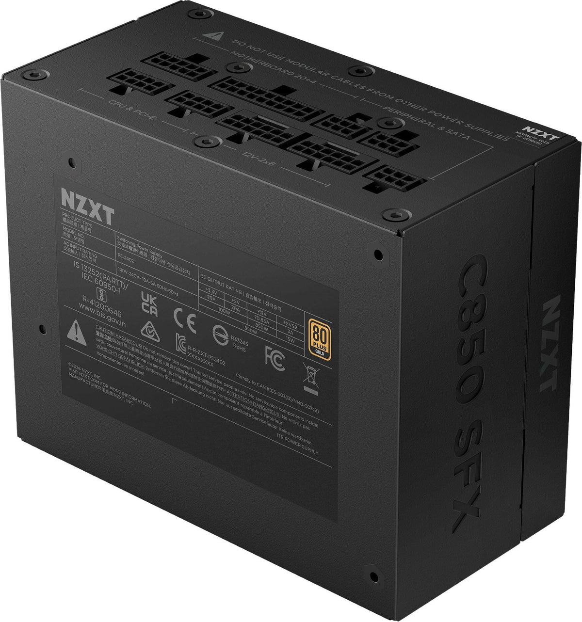 NZXT - C850 SFX Gold - Black