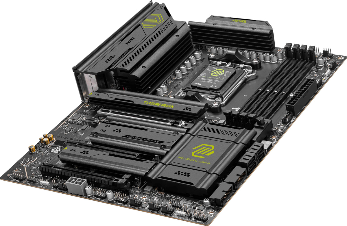 MSI - MAG X870E TOMAHAWK WIFI (Socket AM5) AMD X870 ATX DDR5 Wi-Fi 7 Motherboard - Black