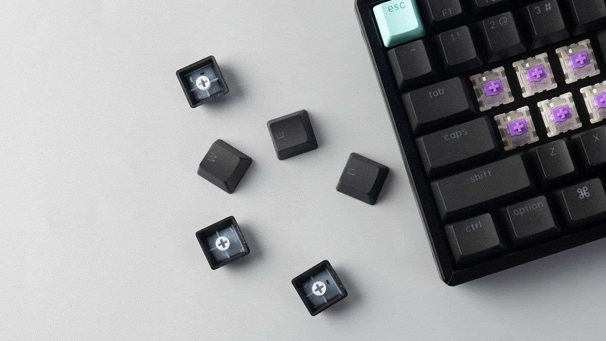 Keychron - K2 HE 75% Custom Wireless RGB Mechanical Keyboard with Programmable QMK/VIA Hot-Swappable Magnetic Switch - Black