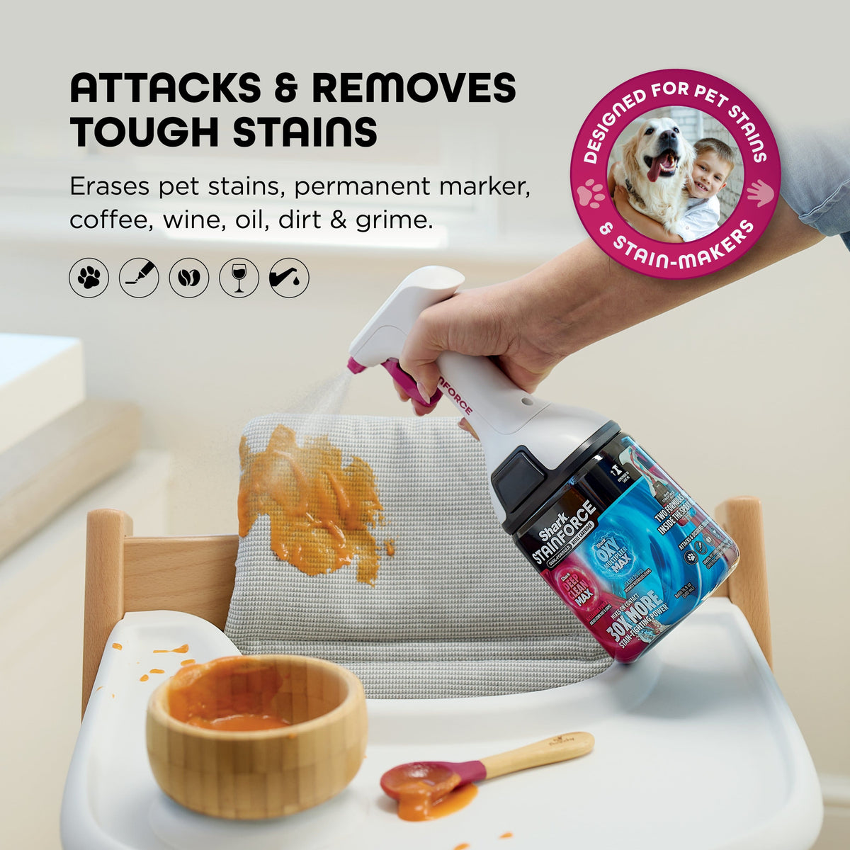 Shark - StainForce Dual-Activated Refill Cartridge 2pk