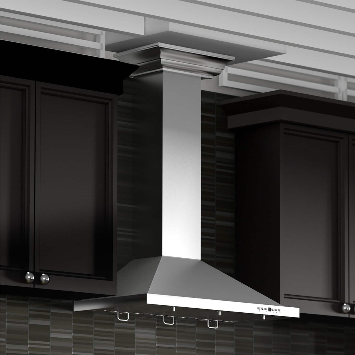 ZLINE - 36 inches - Externally Vented - Wall Range Hood - Stainless Steel