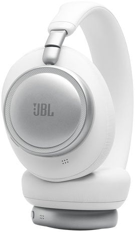JBL - Live 780NC Over Ear Noise Cancelling Wireless Headphones - White
