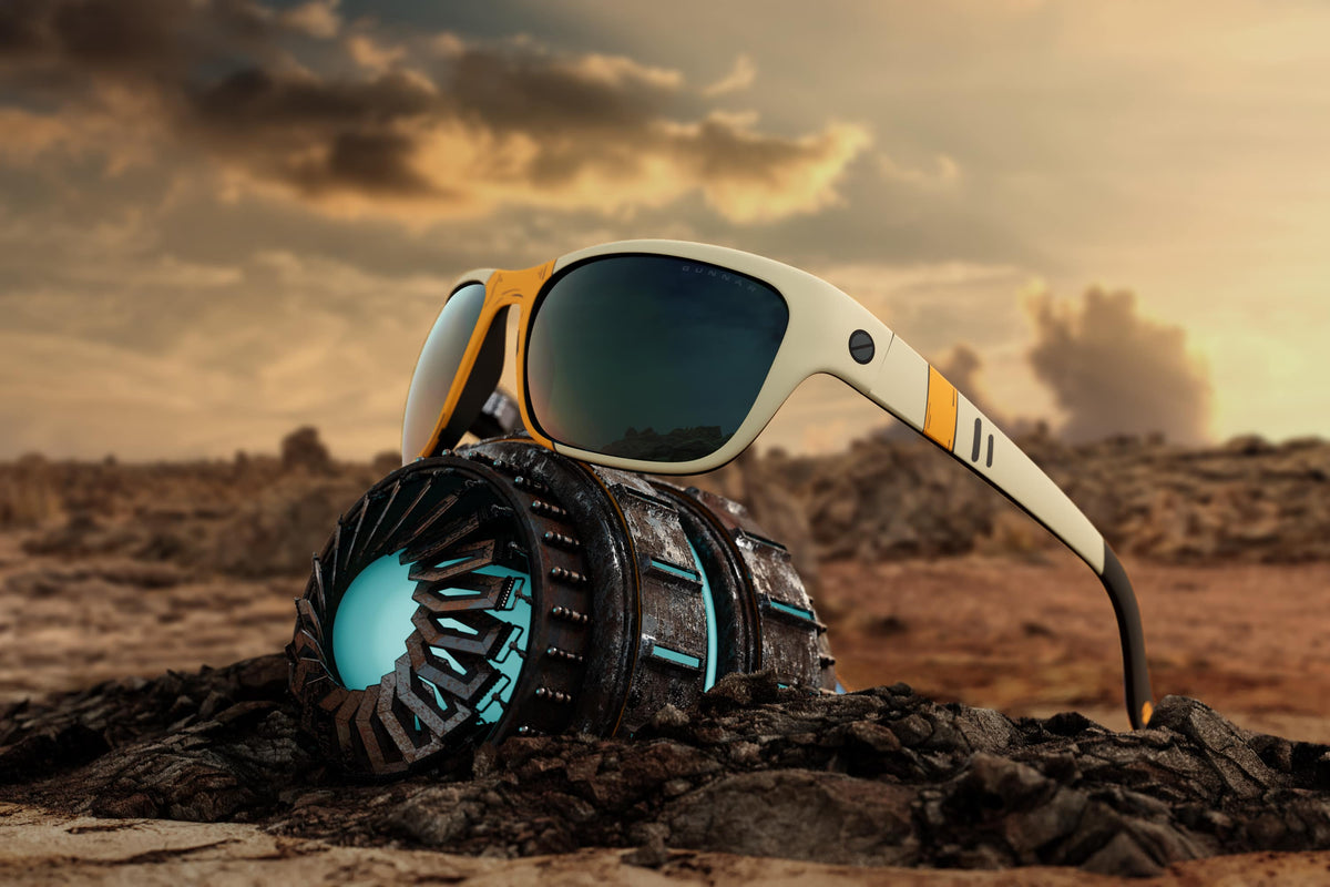 GUNNAR - Borderlands Ripper Computer Glasses with Blue Light Reduction, Sun Lenses - Bandit Smoke