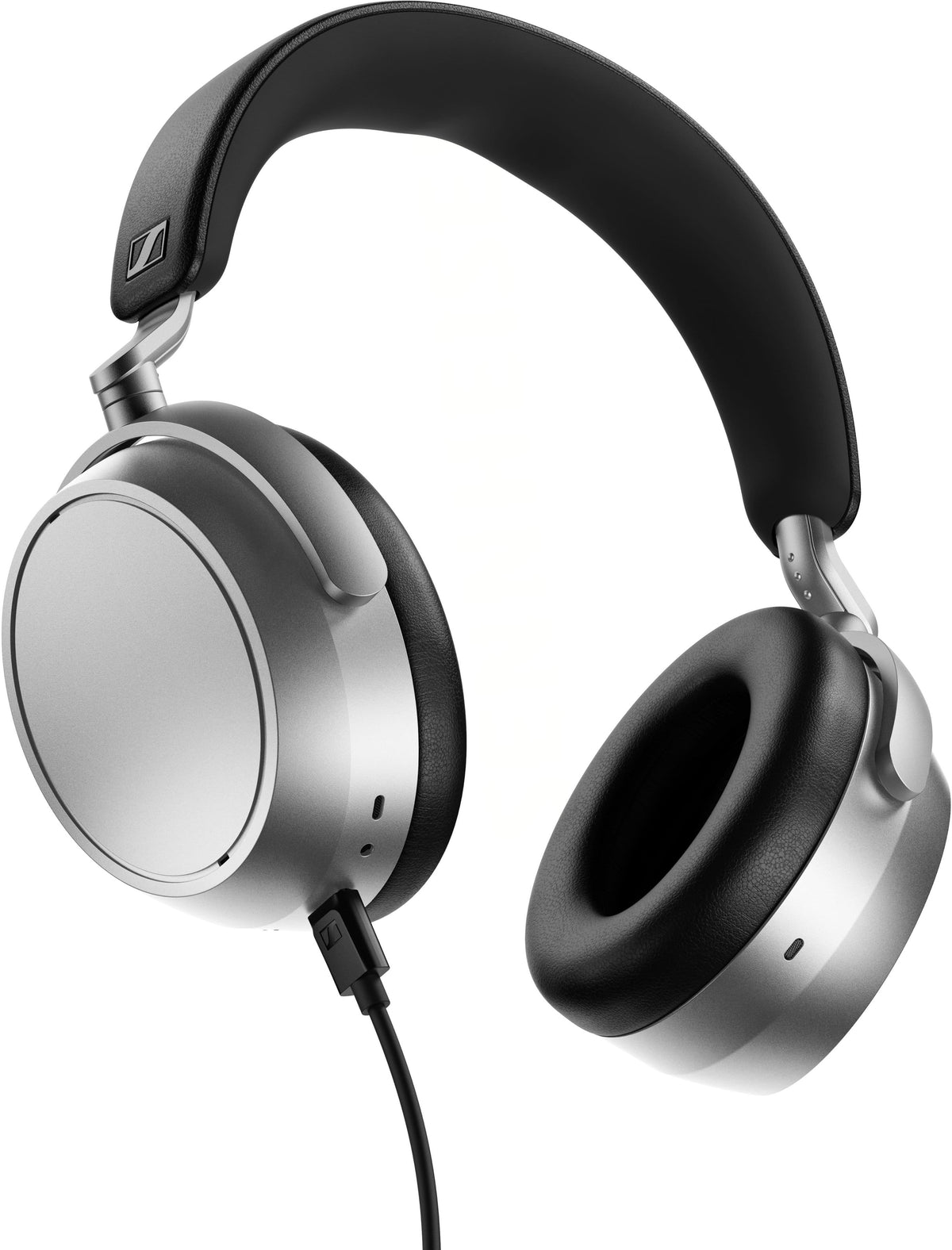 Sennheiser - HDB 630 Around-the-ear Bluetooth Wireless Headphones - Silver