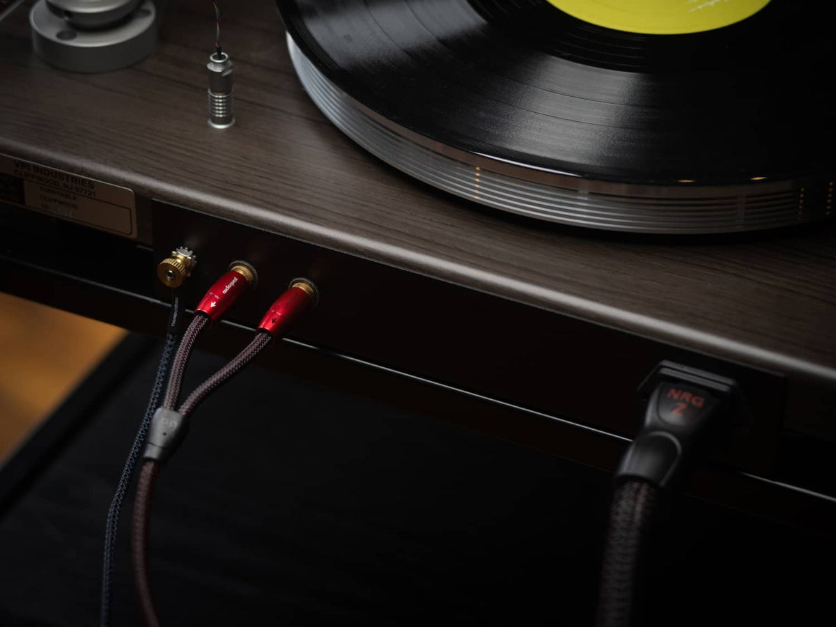 AudioQuest - Red River RCA > RCA 6.6' Analog Audio Interconnect Cable - Red on Black