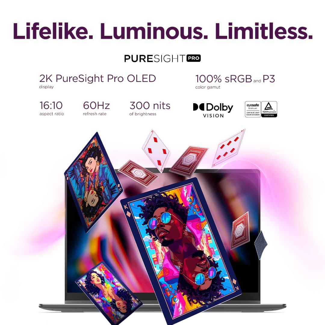 Lenovo - Yoga 7i 2-in-1 16" 2K OLED Touchscreen Laptop - Intel Core Ultra 5 Processor 322 2026 - 8GB Memory - 512GB Storage - Luna Grey