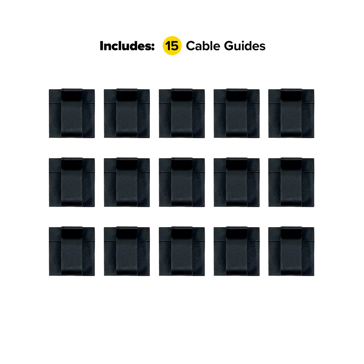 Wrap-It Storage - Cable Guides - Black