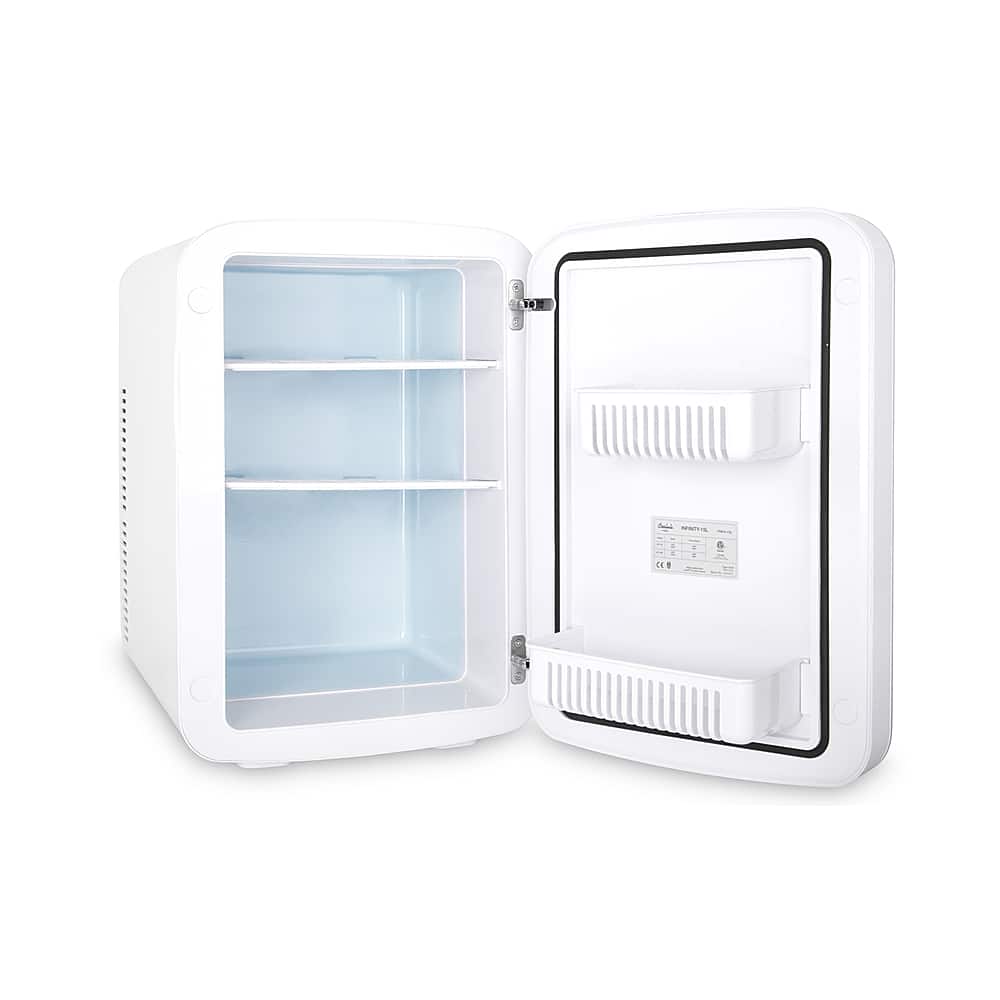 Cooluli - Vibe 0.5 Cu. Ft. Mini Fridge - White