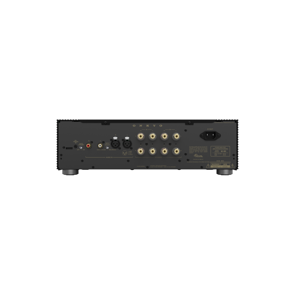 Onkyo - M-80 Network Amplifier - Black