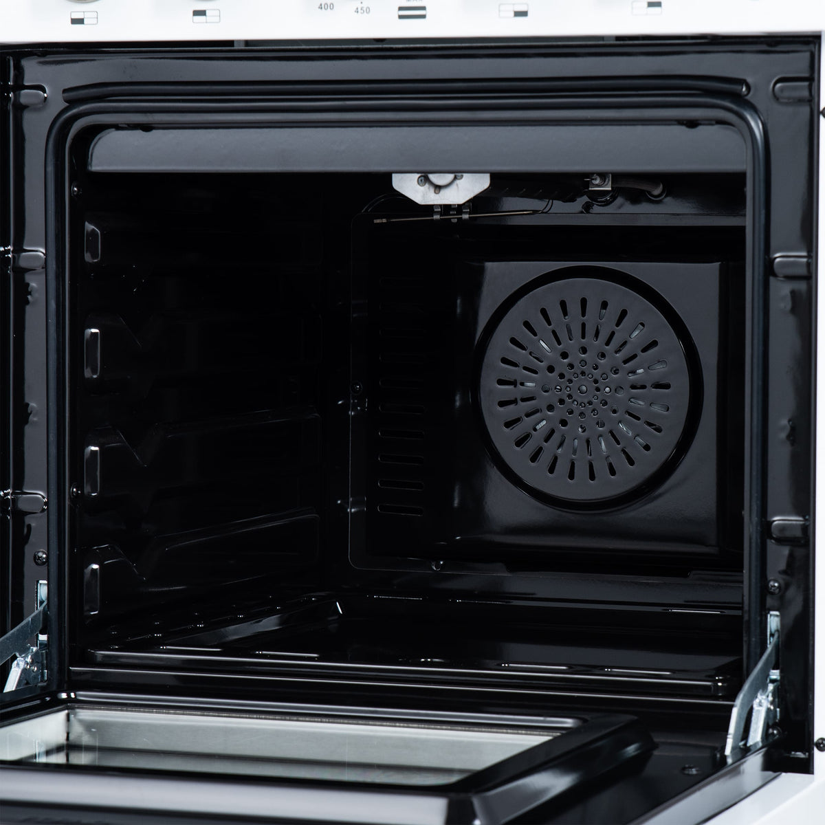 Forno Appliances - 24 in. Wide 4 burner Breno 2.3 Cu. Ft. Freestanding Gas Range with Antique Brass Accents - White