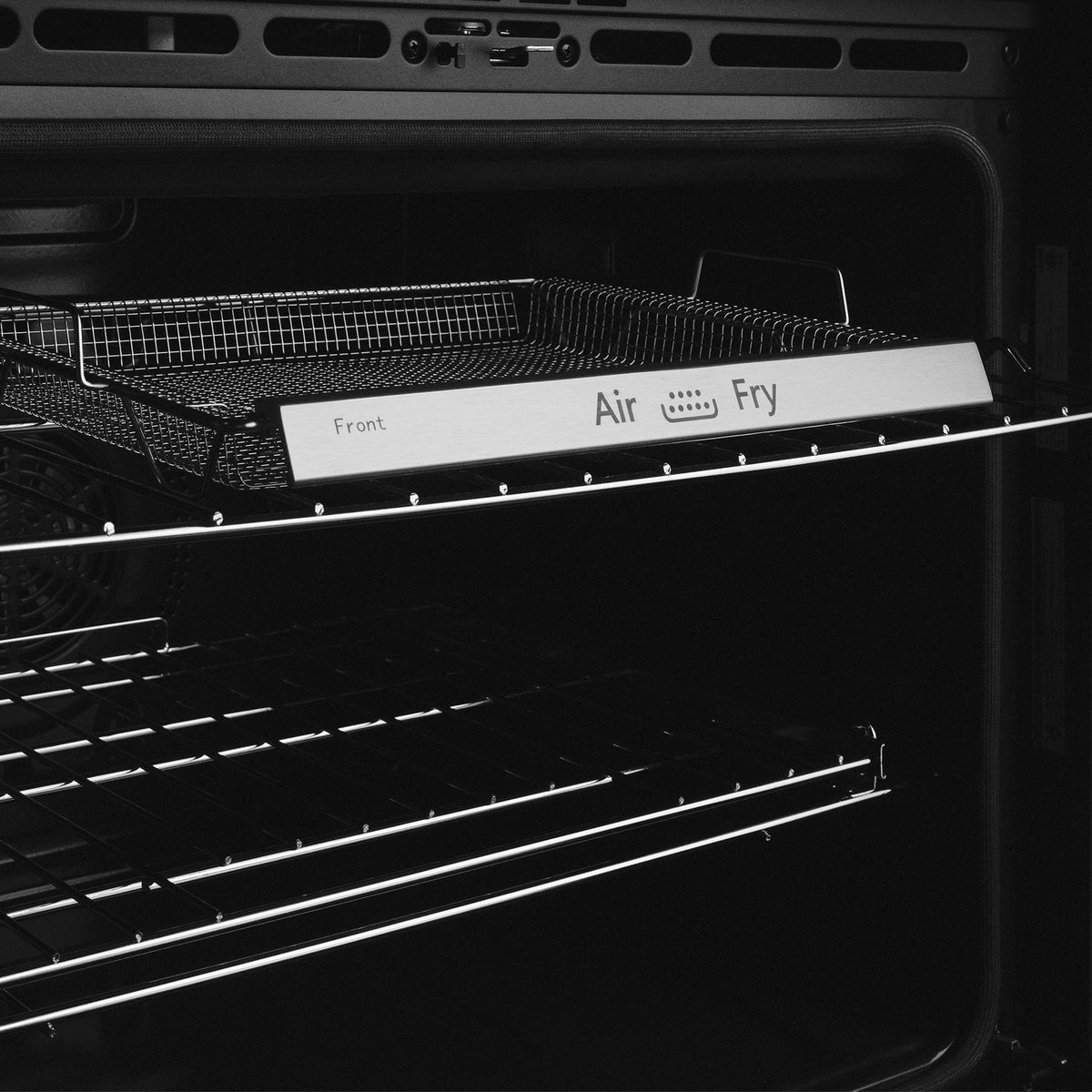 ZLINE - Autograph 30 in. True Convection Double Wall Oven in Satin Steel with Nickel Helix Handles (WADSZ-30-KPN) - Satin Stainless Steel