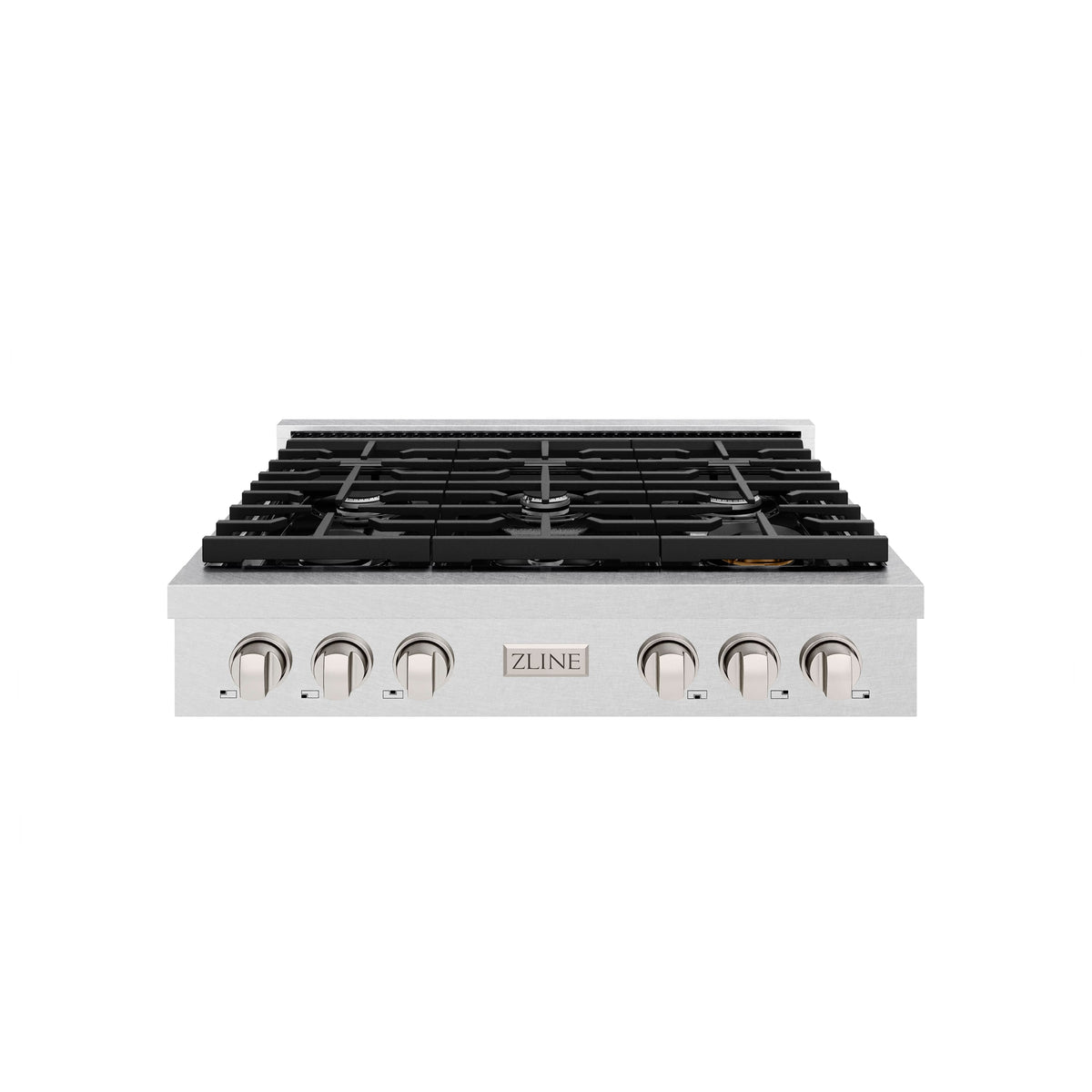 ZLINE - 36 in. Wide 6 Burner Paramount Gas Rangetop (SRTS-36) - Stainless Steel