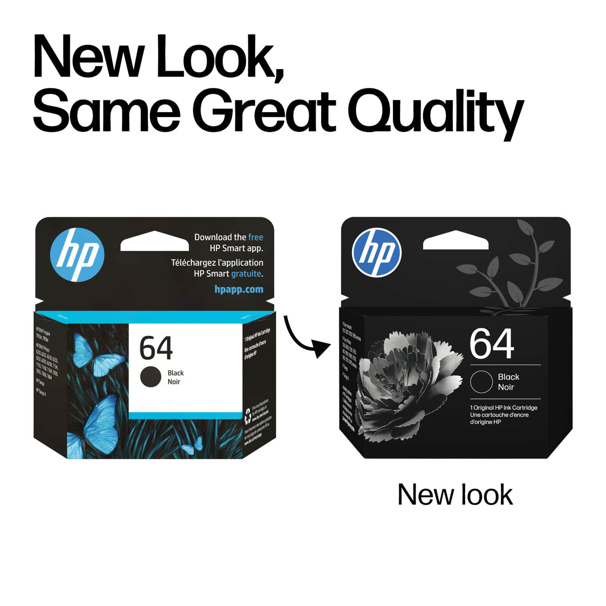 HP - 64 Standard Capacity Ink Cartridge - Black