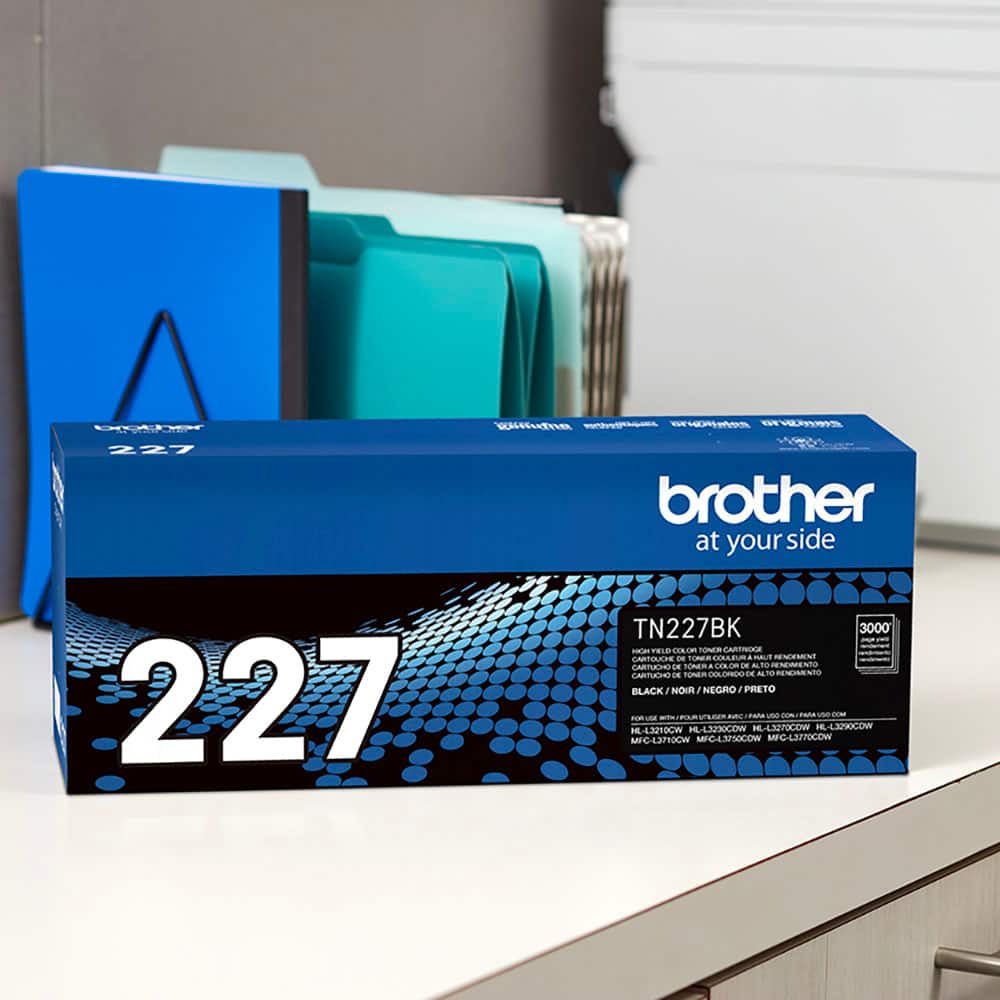 Brother - TN227BK High-Yield Toner Cartridge - Black
