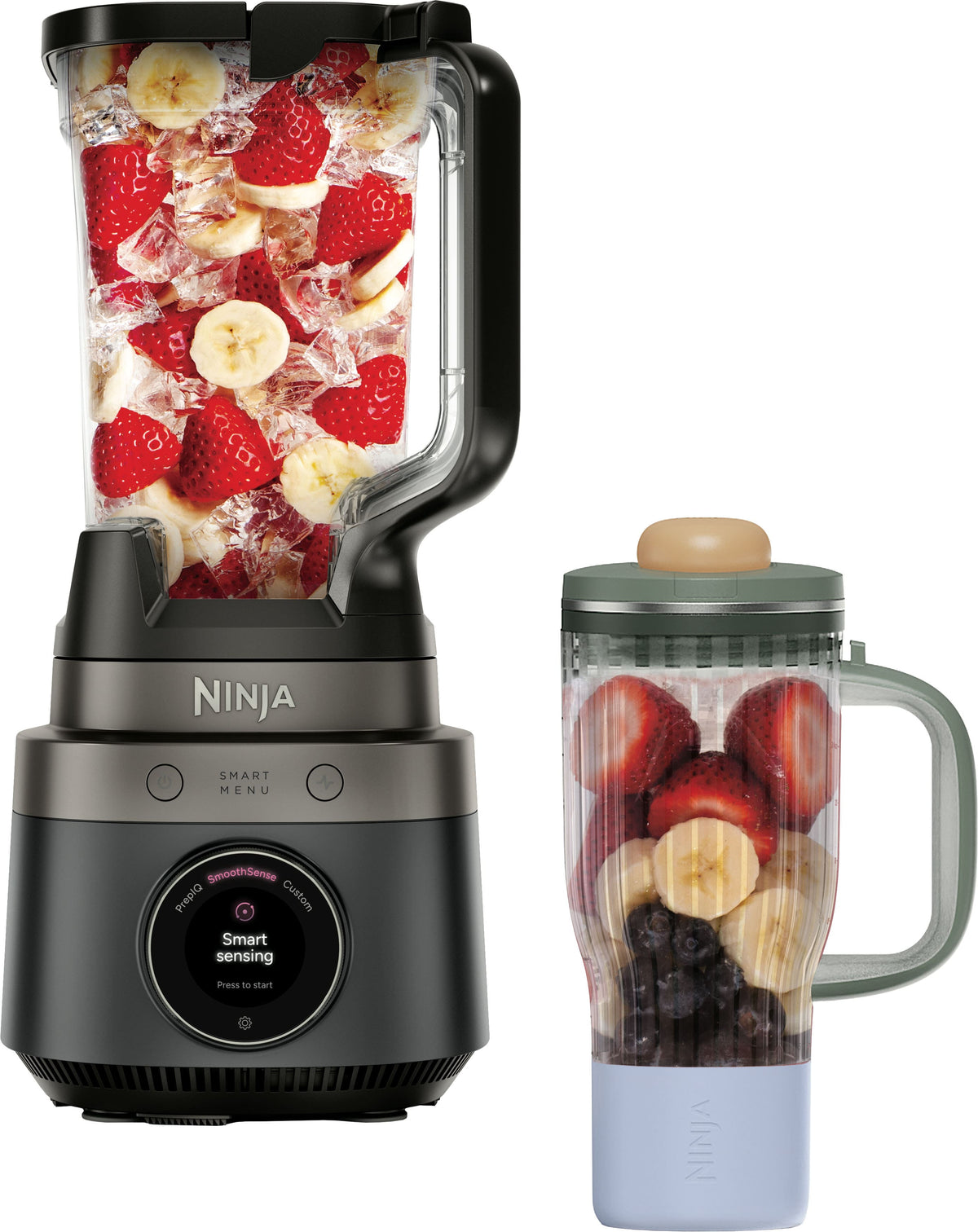 CrushBOSS Intelligent Blender Duo With Ninja BlendBOSS Tumbler - Onyx