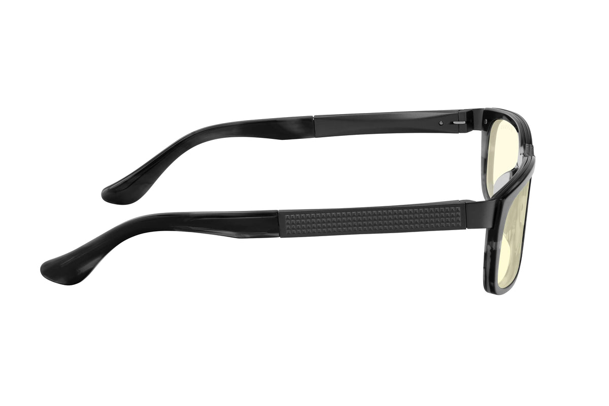 GUNNAR - Tahoe Computer Glasses with Blue Light Reduction, Amber Mineral Lenses - Slate