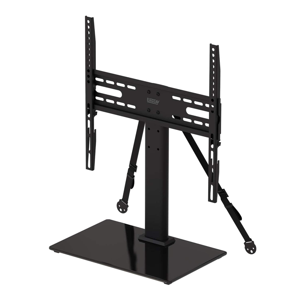 ErgoAV - Tabletop TV Stand for 40" to 55" TVs - Black