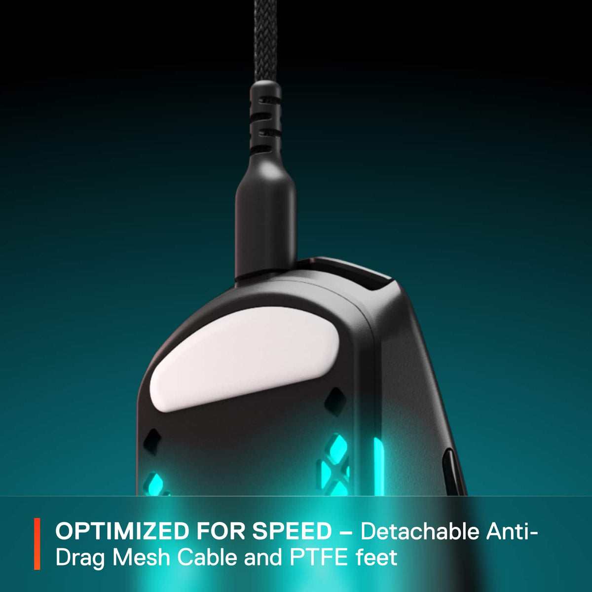 SteelSeries - Aerox 3 Super Light Honeycomb Wired RGB Optical Gaming Mouse - Wired - Onyx