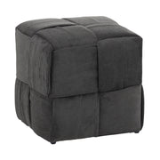 Modern Ottoman Foot Rest With Woven Design