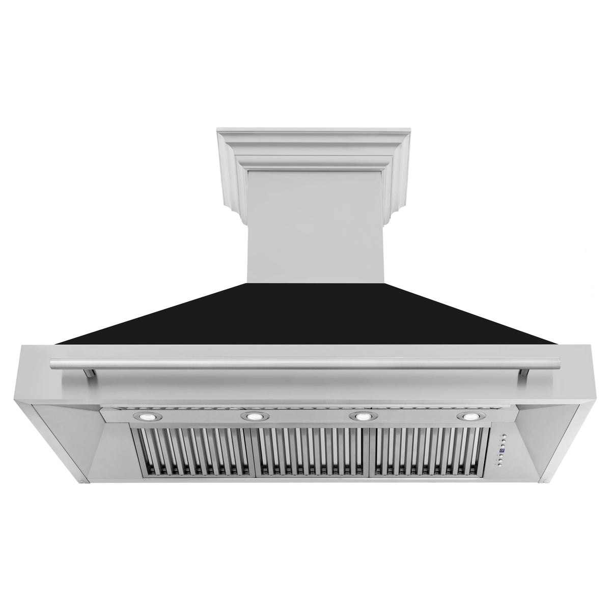 ZLINE - 48 inches - Externally Vented - Wall Range Hood - Black Matte
