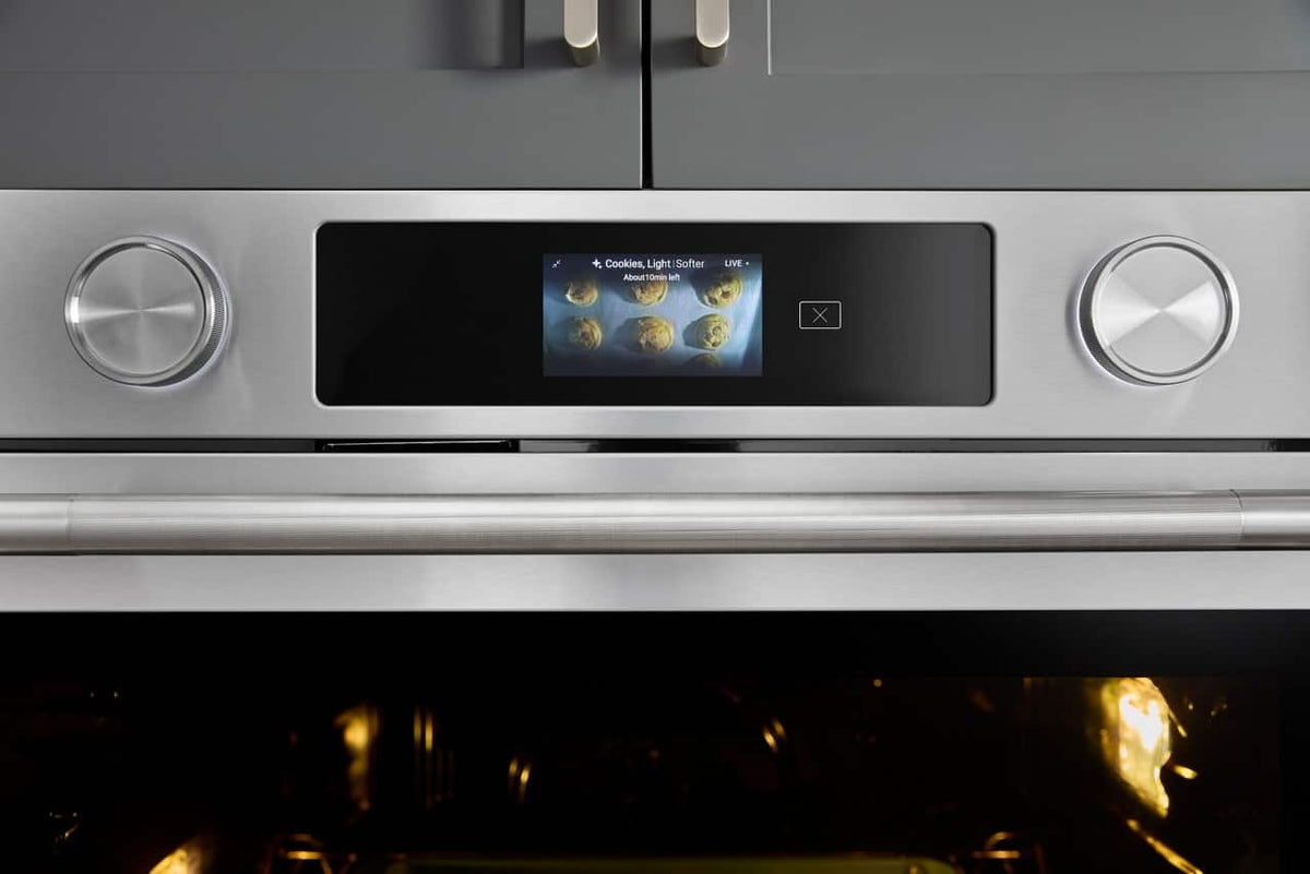 KitchenAid - 30" Smart Built-In Electric Combination Wall Oven with Microwave and Intelligent Cooking Camera - Stainless Steel