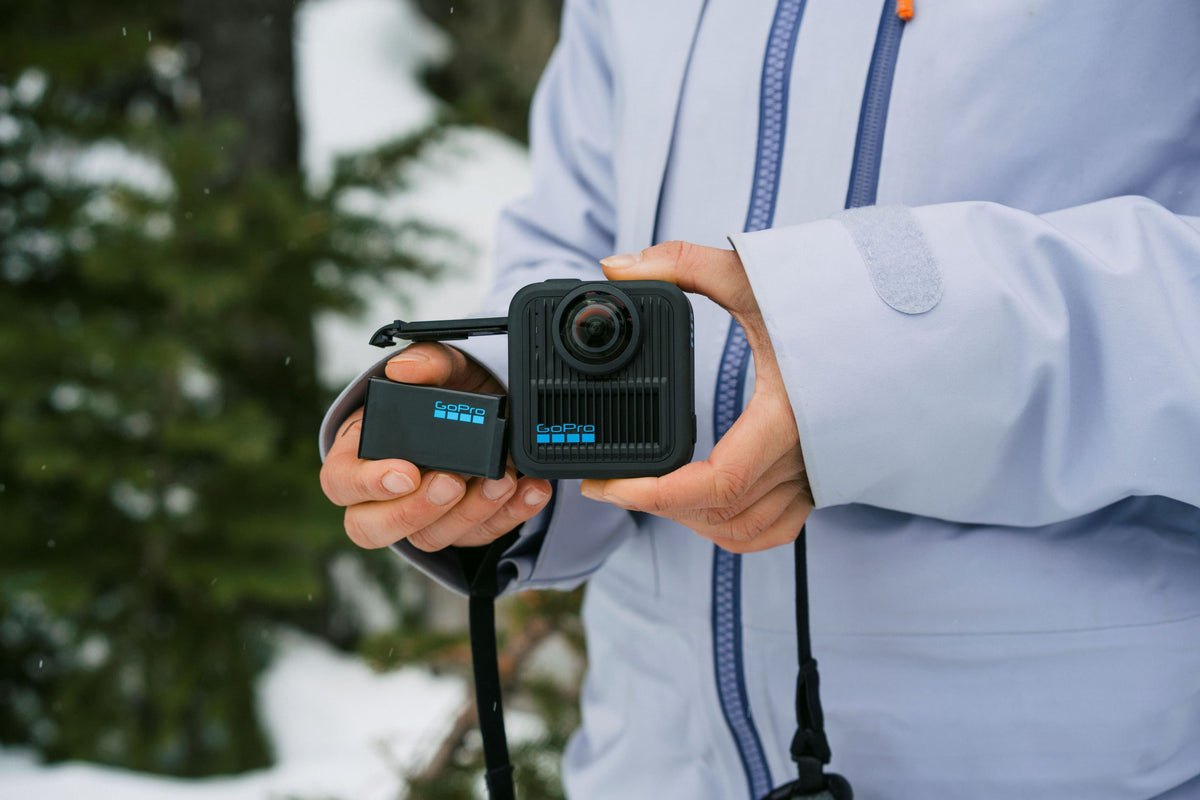 GoPro - Dual Battery Charger + 2 Enduro Batteries for MAX2 - Black