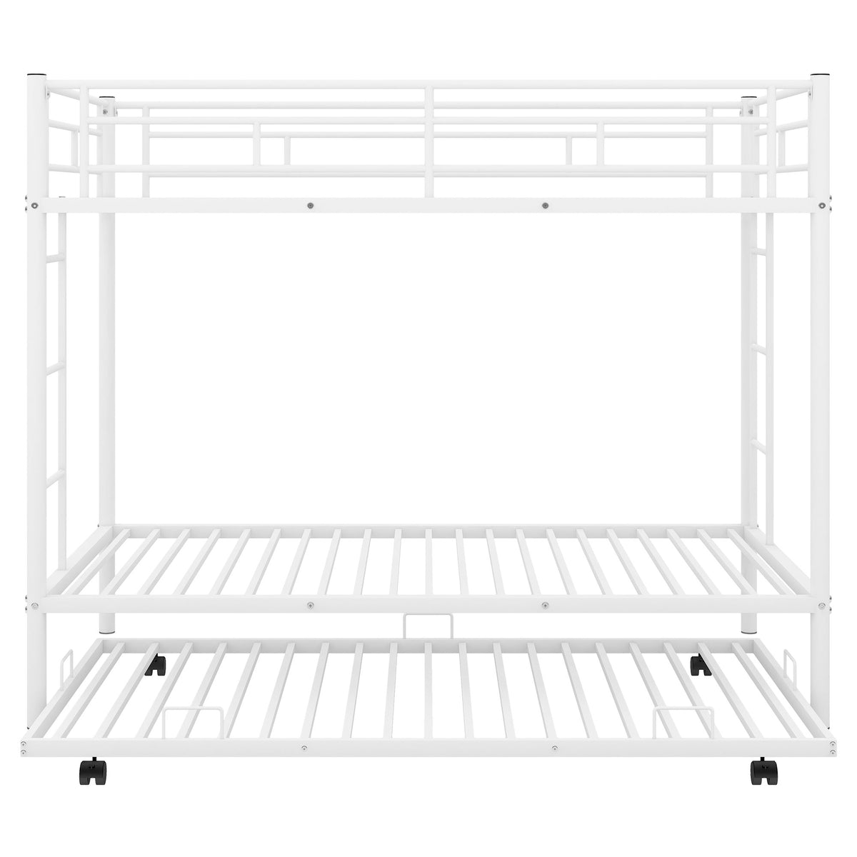 Twin Over Twin Bunk Bed With Trundle