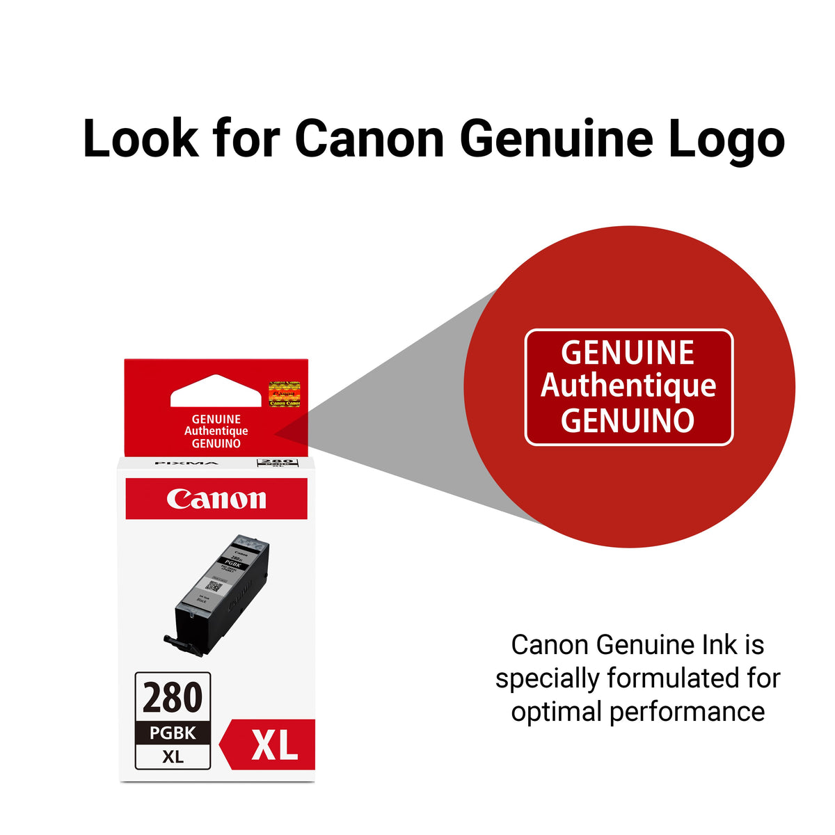 Canon - PGI-280 XL High-Yield Ink Cartridge - Black