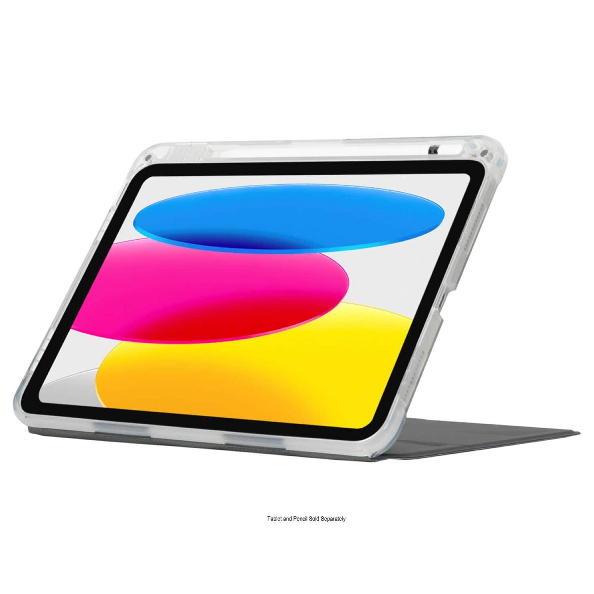 Targus - Pro-Tek Clear Case for iPad 11"(A16) and iPad 10.9"(10th gen.) - Clear/ Black