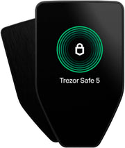 Trezor - Safe 5 - Passphrase & Secure Element Crypto Hardware Wallet with Touch Screen and Haptic Feedback - Black Graphite