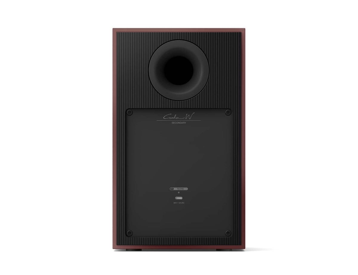 KEF - CODA W (PAIR) - Vintage Burgundy