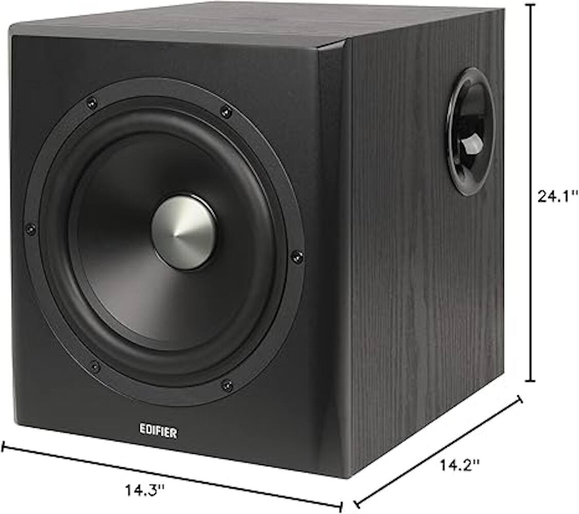 Edifier - S351DB 2.1 Bluetooth Multimedia Speaker System (3-Piece) - Black