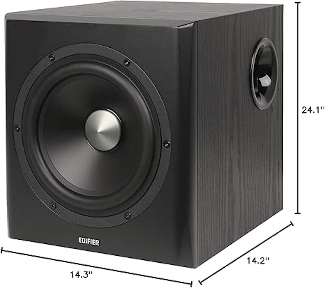 Edifier - S351DB 2.1 Bluetooth Multimedia Speaker System (3-Piece) - Black
