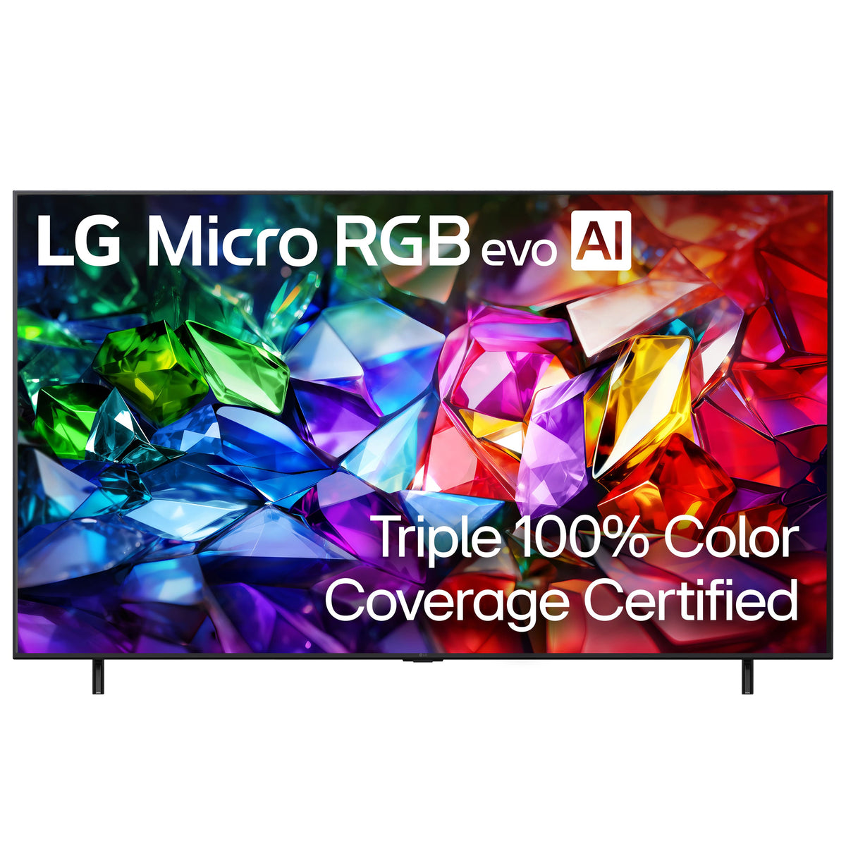 LG - 75" Class MRGB95 Micro RGB evo AI 4K Smart webOS TV with Triple 100% Color Coverage Certified (2026)