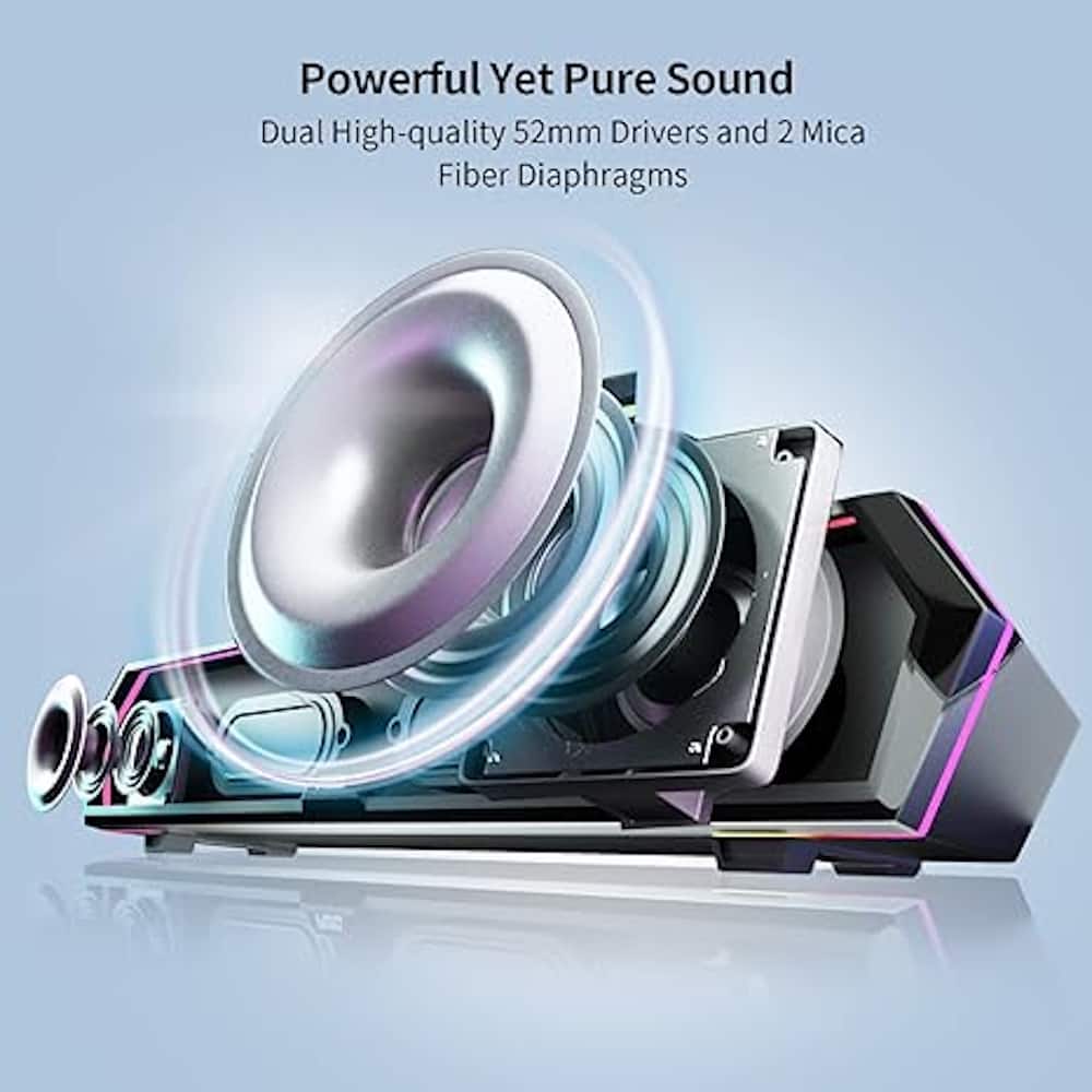 Edifier - MG300 5W Bluetooth Speaker (Each) - Black