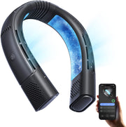 TORRAS - COOLiFY 2S Pro Instant Cooling and Heat Therapy Ultra-Light Personal Cooling Bladeless Portable Neck Fan - Black