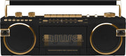 Aiwa - Backtrack CD Boombox - Black/Gold