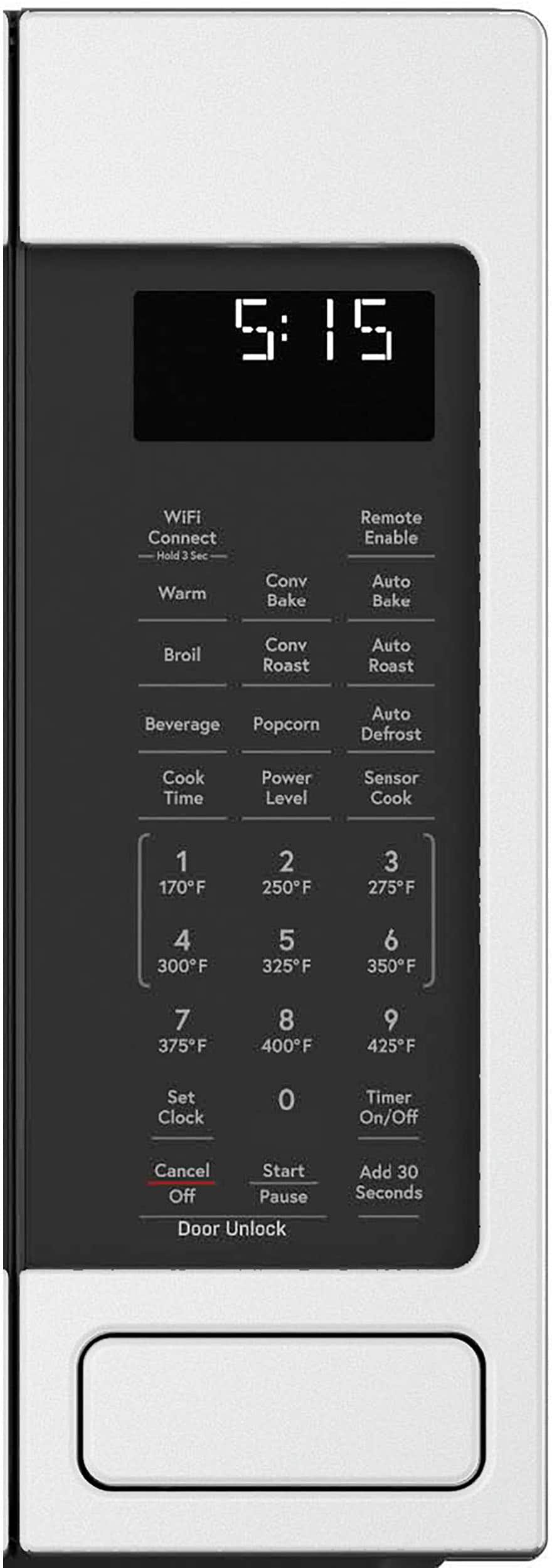Café - 1.5 Cu. Ft. Convection Countertop Microwave with Sensor Cooking and Built in Wi-Fi - Matte White