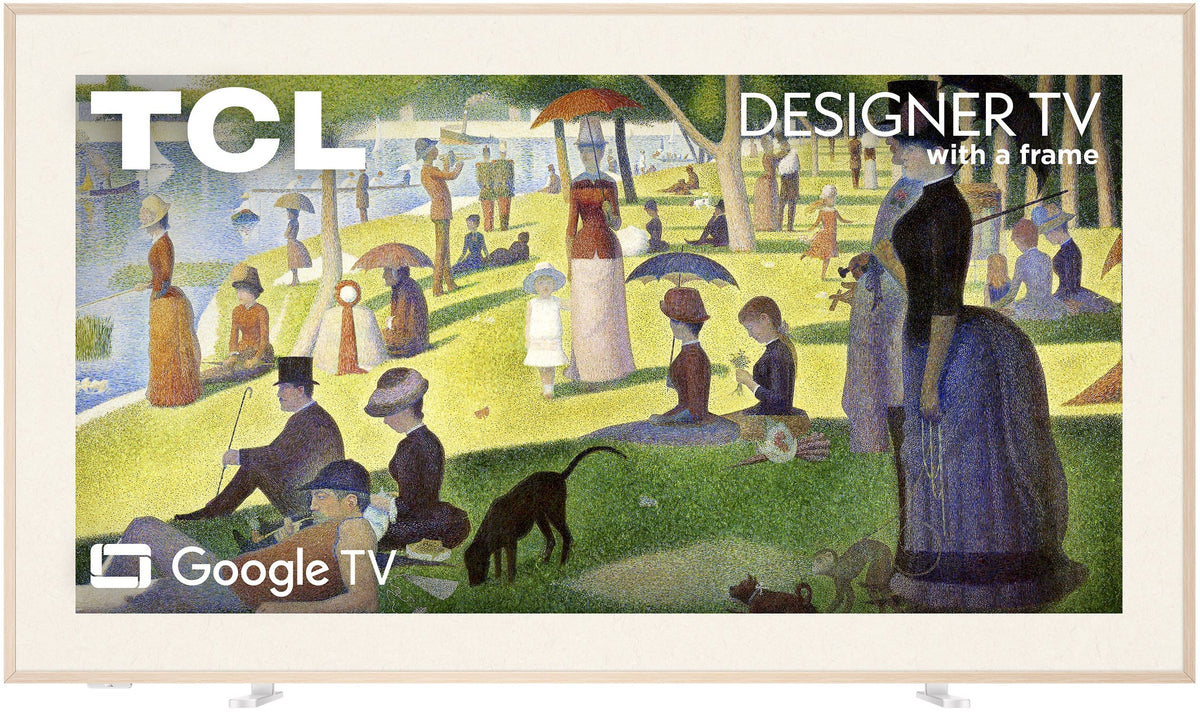 TCL - 75" Class A300L Designer Series 4K QLED TV with Ultra Matte Screen and Flush Wall Mount (2026)