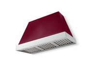 AGA - 48 inches - Externally Vented - Wall Range Hood - Cranberry