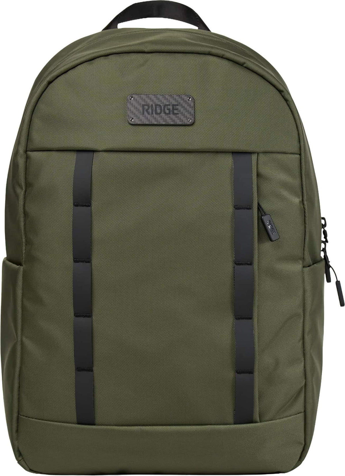 The Ridge Wallet - Commuter Backpack - Matte Olive - Green