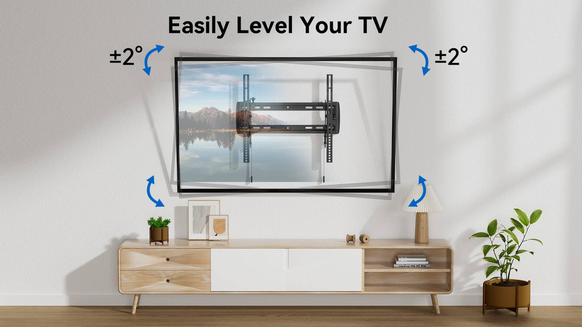ErgoAV - 32″-65″ Tilt TV Mount - Black