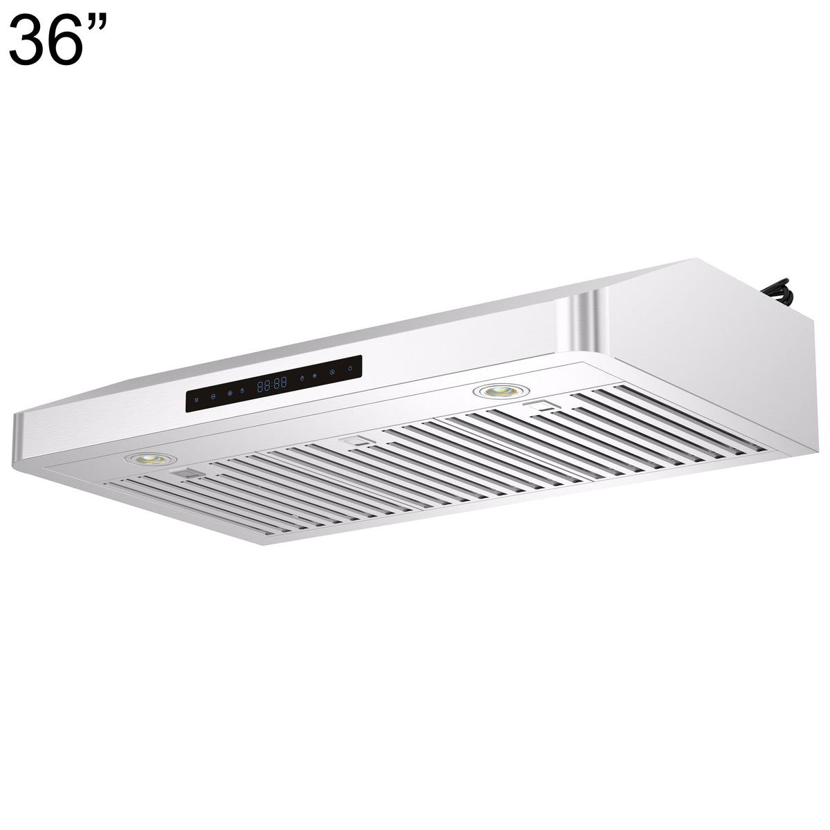 Windster Hoods - 36 inches - Externally Vented - Under cabinet Range Hood - Stainless Steel