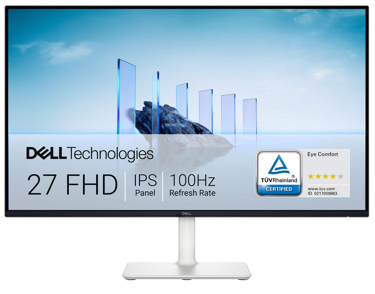 Dell - S2725H 27" IPS LED FHD 100Hz 8ms Monitor (HDMI) - Ash White