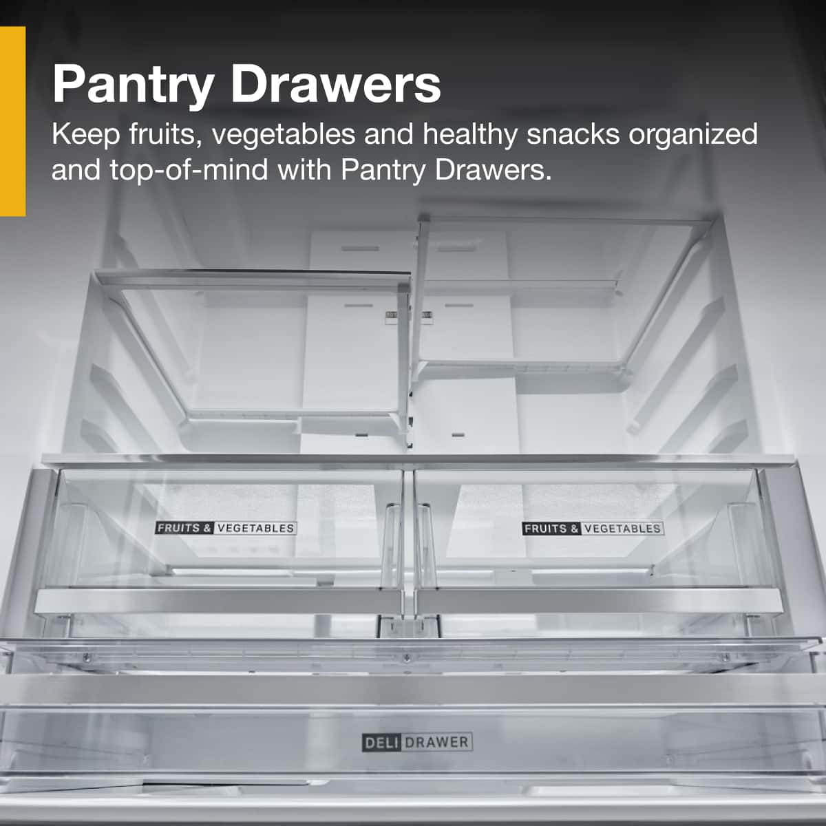 Whirlpool - 36 in. Wide 30 cu. ft. French Door Refrigerator with Dual Ice Makers - Fingerprint-Resistant Stainless Finish