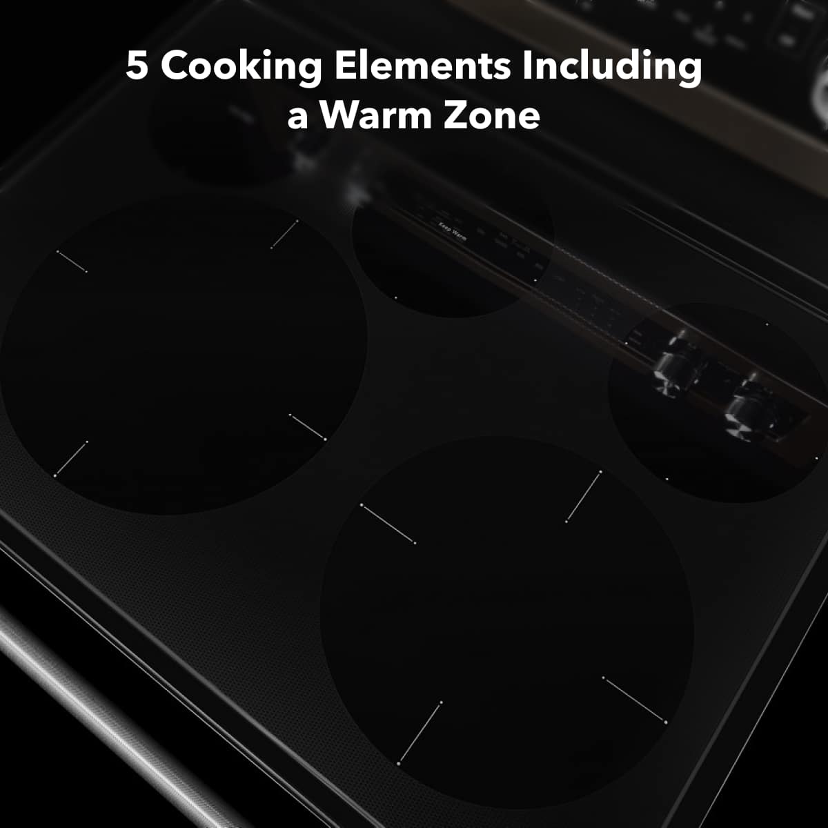 KitchenAid - 30 in. Wide 3 elements 6.4 cu. ft. Self-Cleaning Freestanding Electric Convection Range - Black Stainless Steel