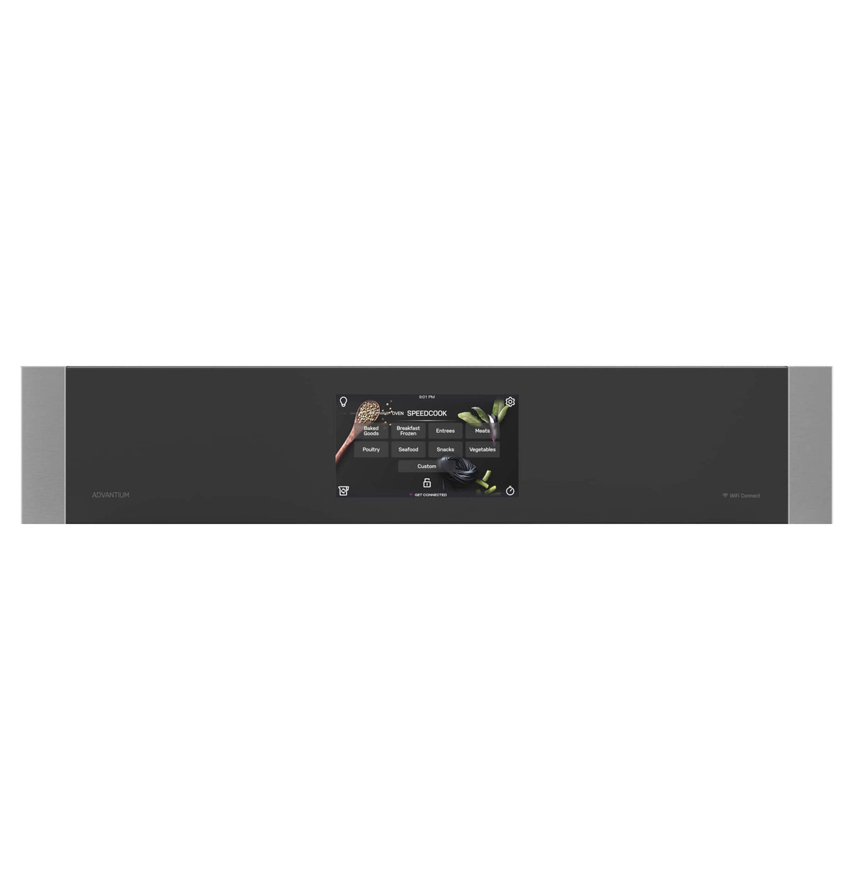 GE Profile - 1.7 Cu. Ft. Convection Built-In Microwave with Sensor Cooking and Five in One 120V Advantium Technology - Stainless Steel