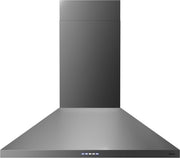 Zephyr - 36 inches - Convertible - Wall Range Hood - Black Stainless Steel